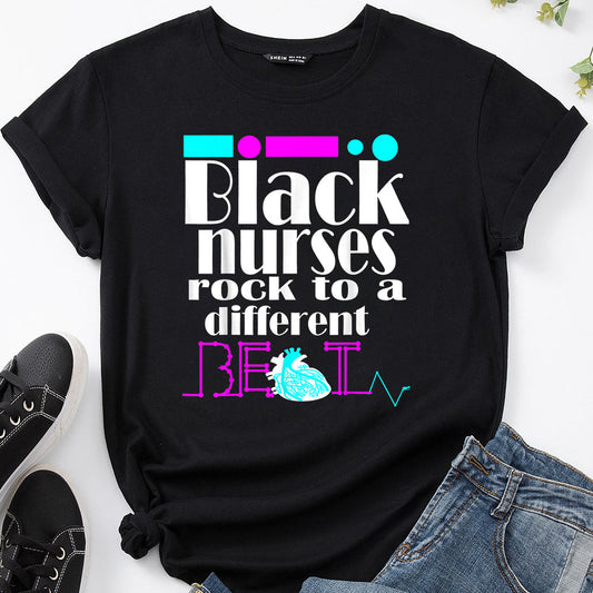 Black Nurses Rock DTF Transfer