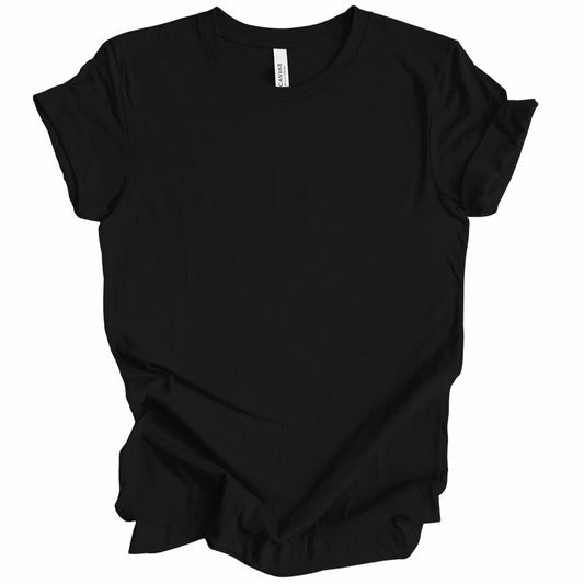Custom Dropship DTF Printed TShirt - black