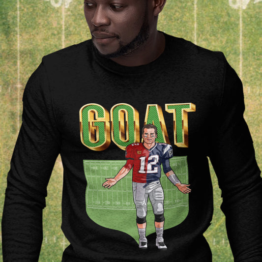 GOAT Brady DTF Transfer