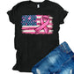 Breast Cancer Flag DTF Transfer