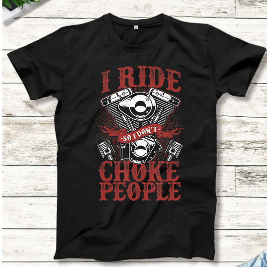 Choke People Biker DTF Transfer
