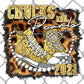Chucks and Pearls Gold DTF Transfer