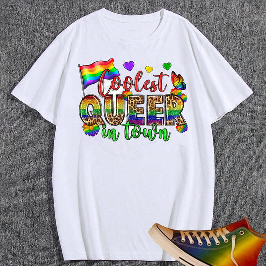 Coolest Queer Pride Sublimation Transfer