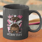 CraftLife Messy Bun Pink Mug UV DTF Stickers