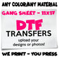 Custom Gang Sheets