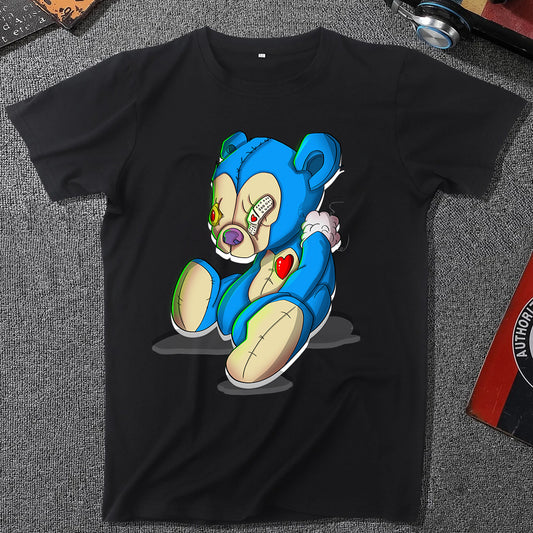 Damaged Teddy DTF Transfer
