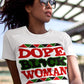 Dope Black Woman DTF Transfer
