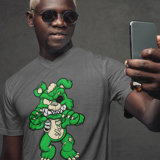 Evil Bear DTF Transfer - green