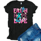 Faith Hope Love DTF Transfer