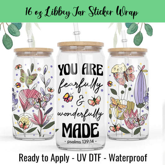 Fearfully Made 16 Oz UV DTF Sticker Wrap