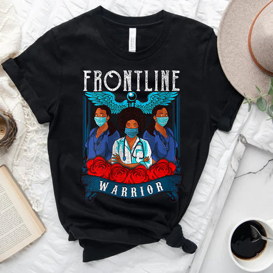Frontline Warrior Nurse DTF Transfer