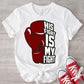 His Fight Brain Aneurysm DTF Transfer