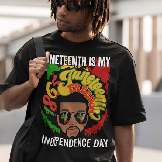 Juneteenth Independence Man DTF Transfer