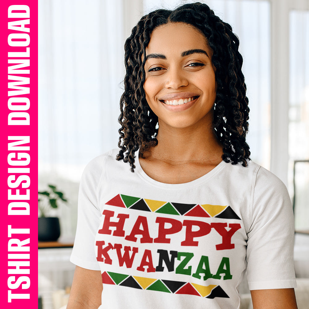 Happy Kwanzaa PNG SVG
