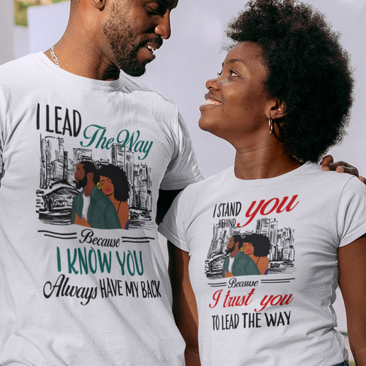 Lead the Way DTF Transfer set - black