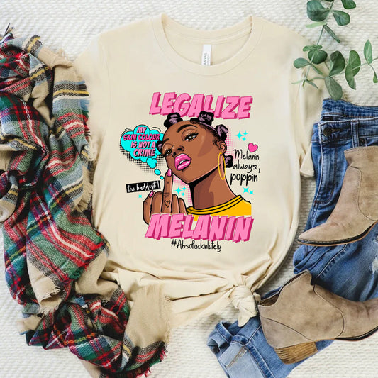 Legalize Melanin DTF Transfer