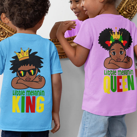 Little Melanin Queen DTF Transfer