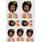 Little Melanin Queen DTF Transfer