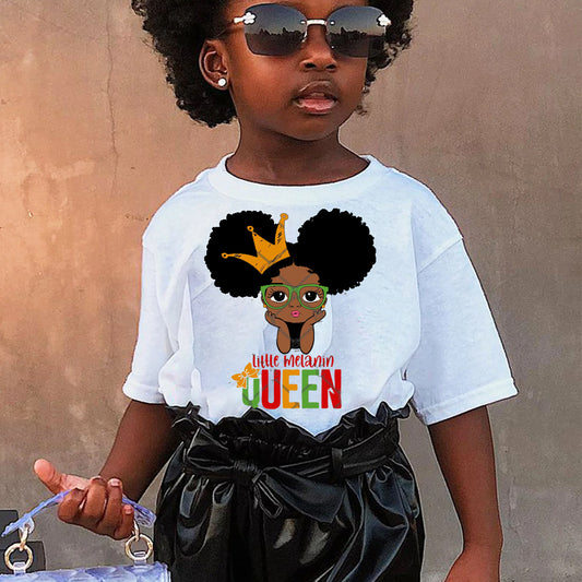 Little Melanin Queen DTF Transfer