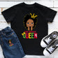 Little Melanin Queen DTF Transfer