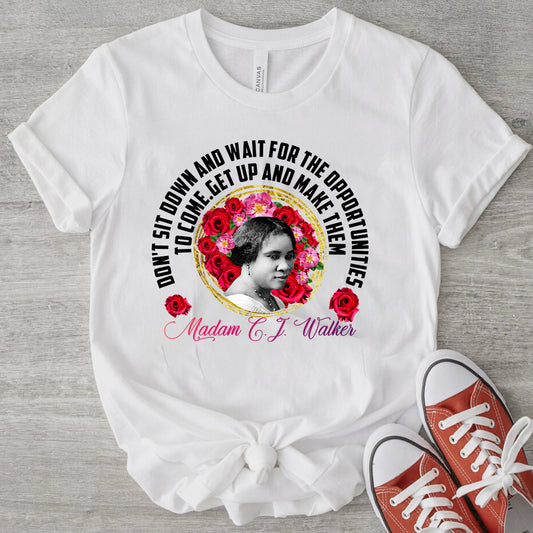 Madam CJ Walker DTF Transfer