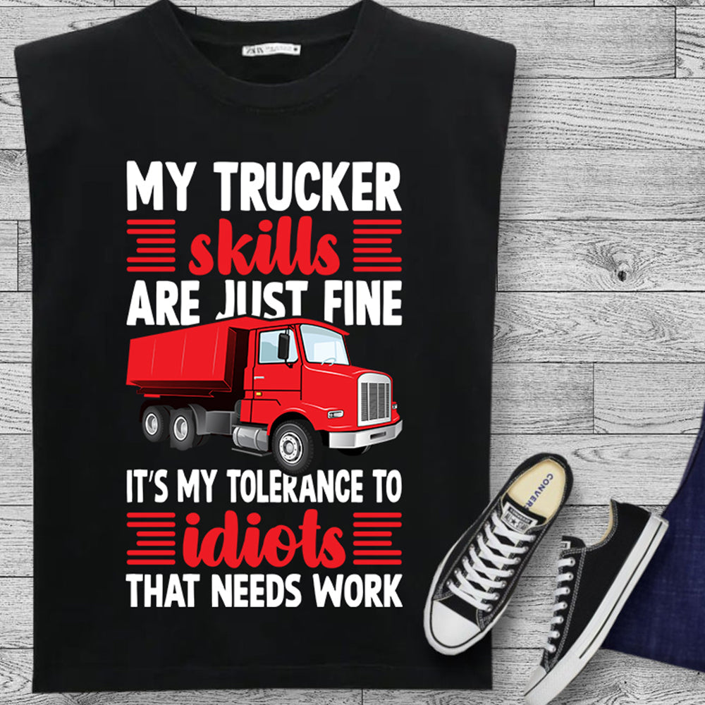 My Trucker Skills DTF Transfer