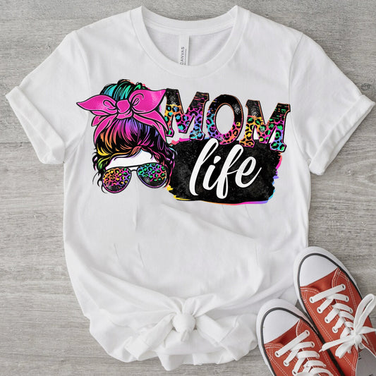 Mom Life Sublimation Transfer