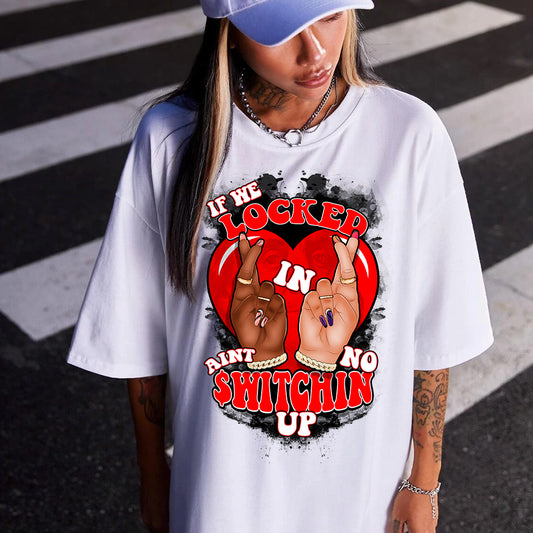 Ain't No Switchin Red DTF Transfer