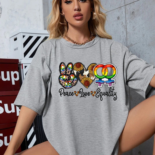Peace Love Equality DTF Transfer