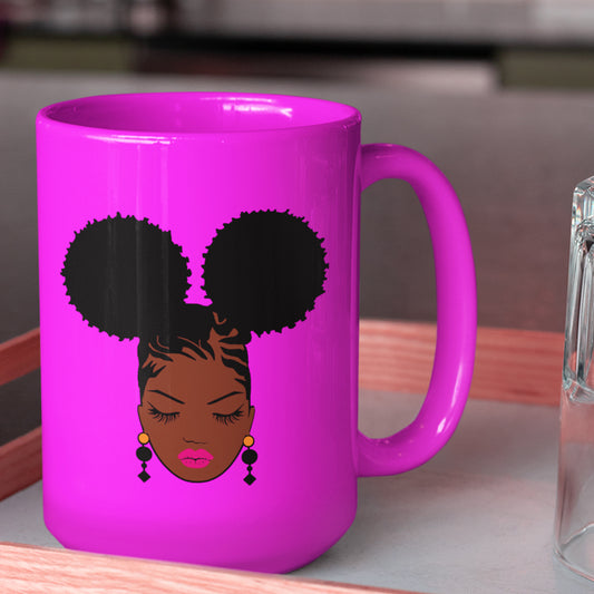 Pretty Puffs Mug UV DTF Stickers
