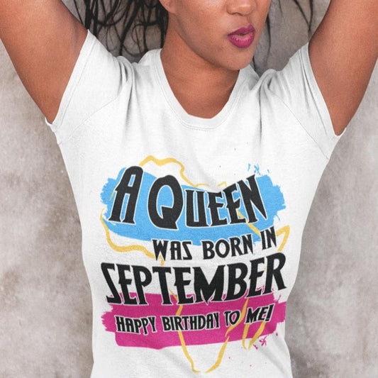 A Queen Was Born in Sept DTF Transfer
