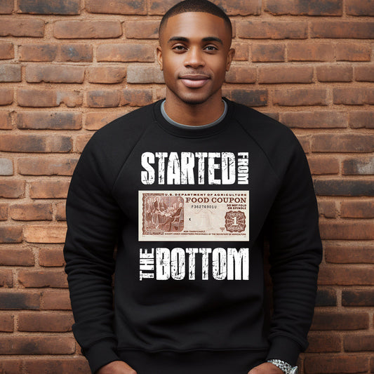 Started from the Bottom DTF Transfer - white