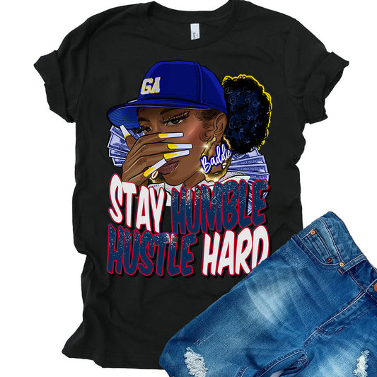 Stay Humble Baddie GA DTF Transfer