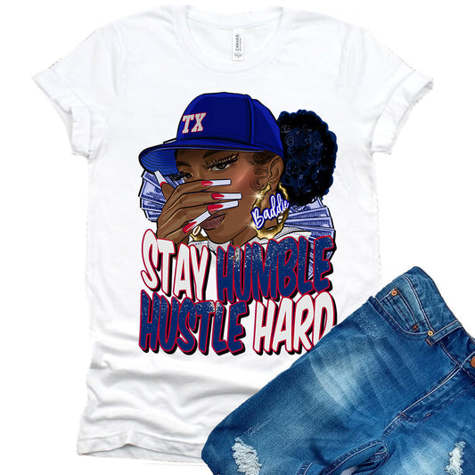 Stay Humble Baddie TX DTF Transfer
