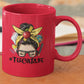 TeacherLife Brunette Mug UV DTF Stickers