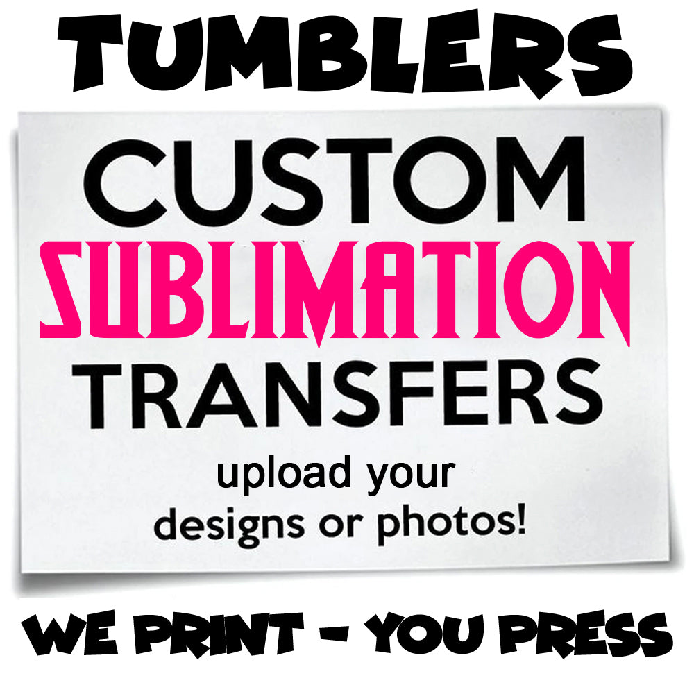 Tumbler Sublimation Transfers