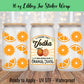 Orange Juice 16 Oz UV DTF Sticker Wrap