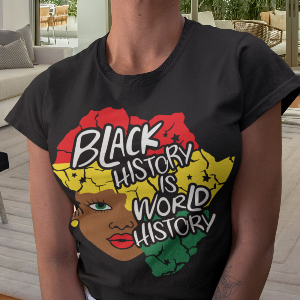 Black History is World History DTF Transfer
